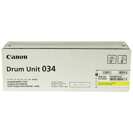 CANON Canon, CRG-034 Yellow Drum Unit, 34000 Yield 9455B001AA